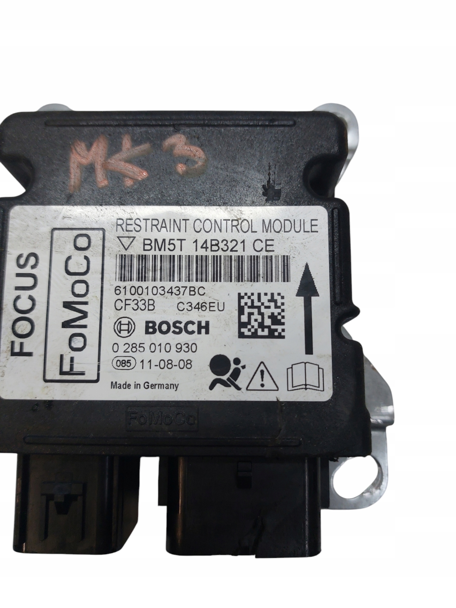 modul SENSOR airbag FORD FOCUS MK3 BM5T 14B321