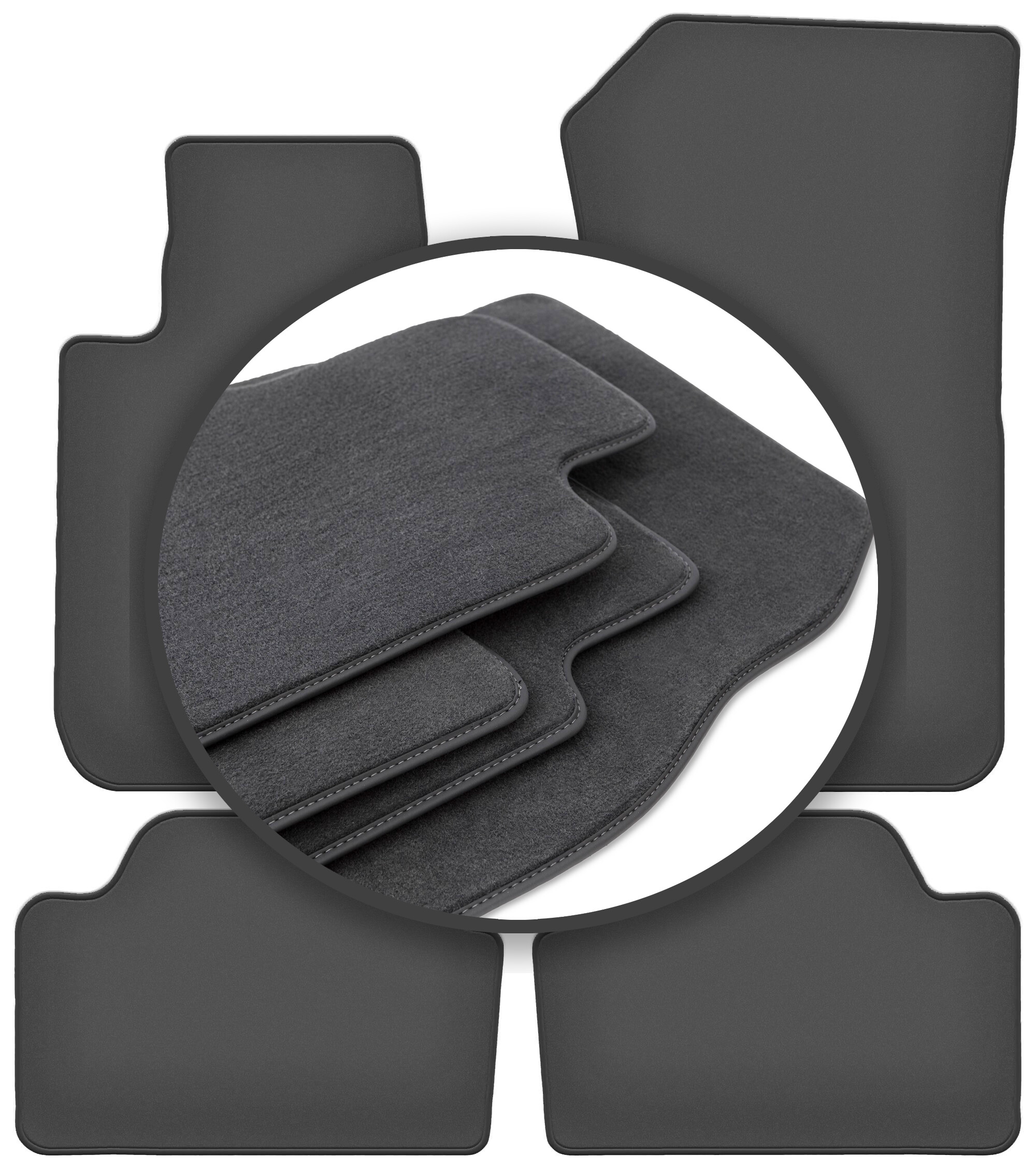 Prémiové koberčeky do auta pre: Bmw 1 F21 hatchback (2011-2019)