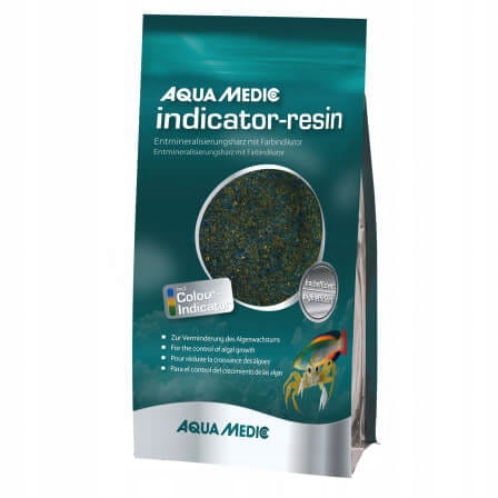 Aqua Medic Indicator Resin 1L Iontoměničová pryskyřice