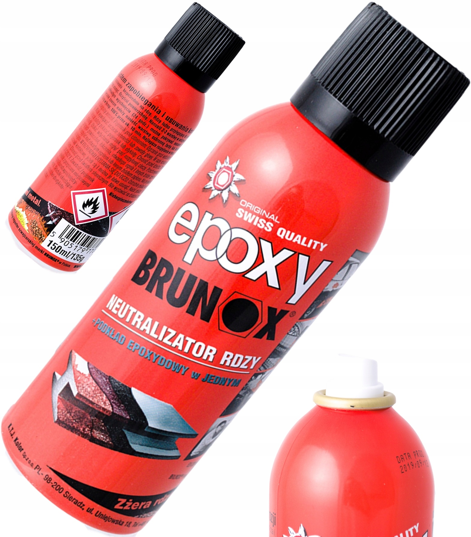 Brunox Epoxy Środek Na Rdzę I Podkład 150 ml Spray