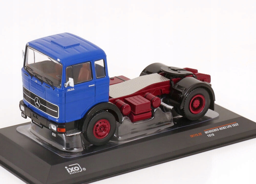 Mercedes Lps 1632 blue 1970 1/43 ixo