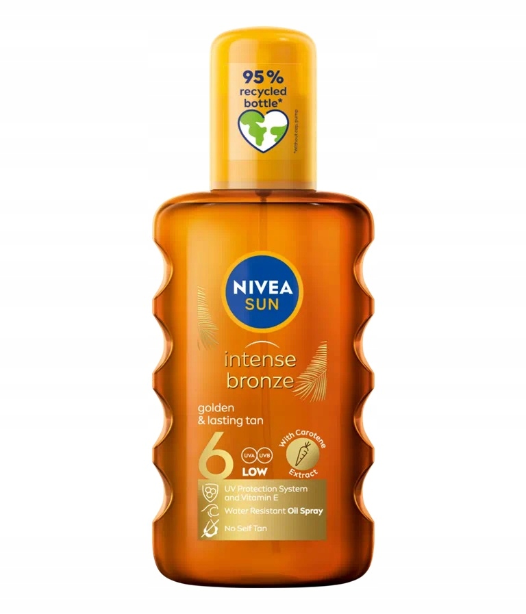 NIVEA SUN KAROTENOWY OLEJEK DO OPALANIA W SPRAYU Z WIT. E JOJOBA SPF6 200ML
