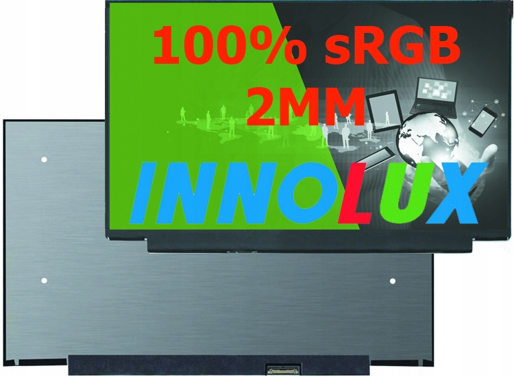 Nová Náhradná Matrica NV140FHM-N61 Fhd Ips Matná 30PIN eDp 2MM Grubosc