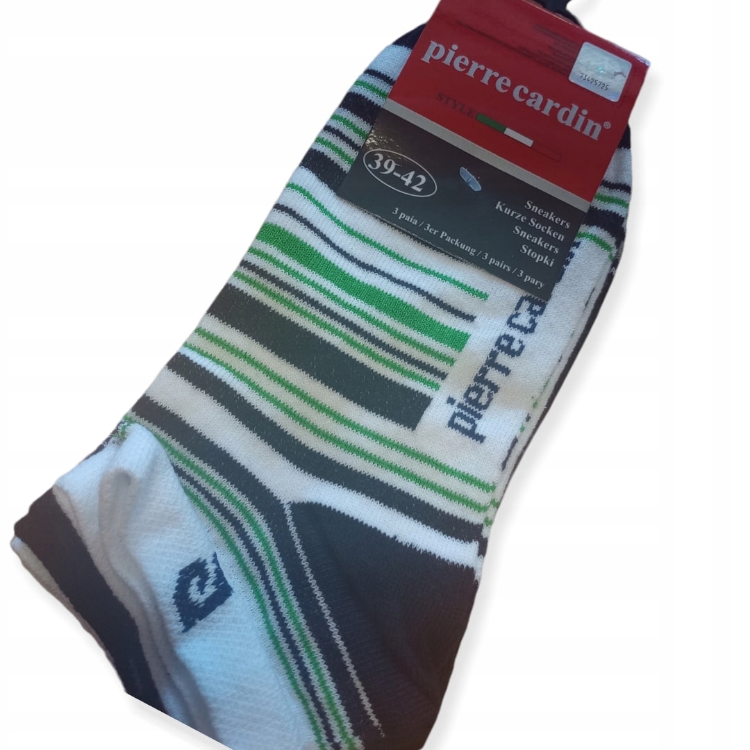 

Skarpety Pierre Cardin Stopki 3-PAK MIX 39-42 B34