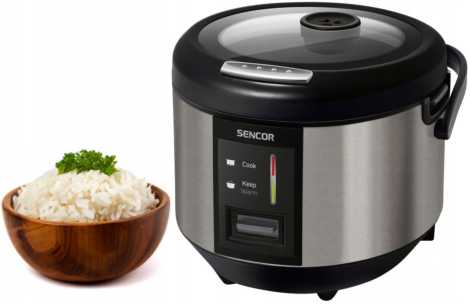 Garnek do gotowania ryżu do sushi warzyw Ryżowar Sencor 1,8l