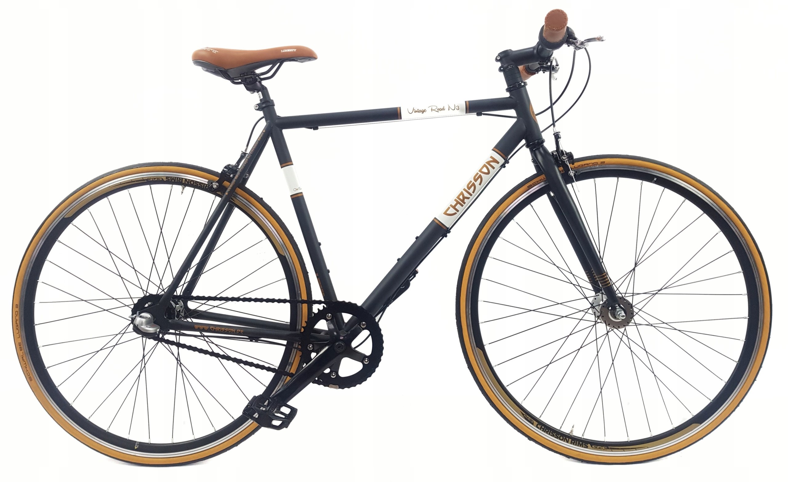 Rower Męski Szosowy Koła 28" Retro Shimano Nexus Stalowy Dual Pivot Vintage