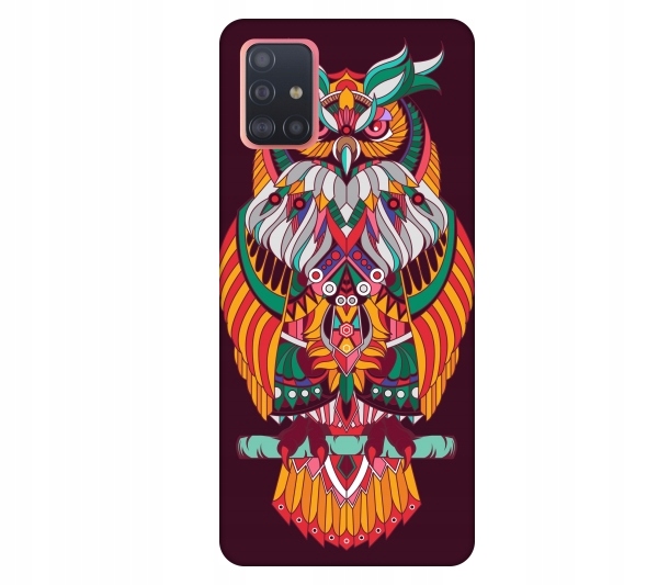 

Etui pokrowiec do Samsung Galaxy A51 Sowa mandala