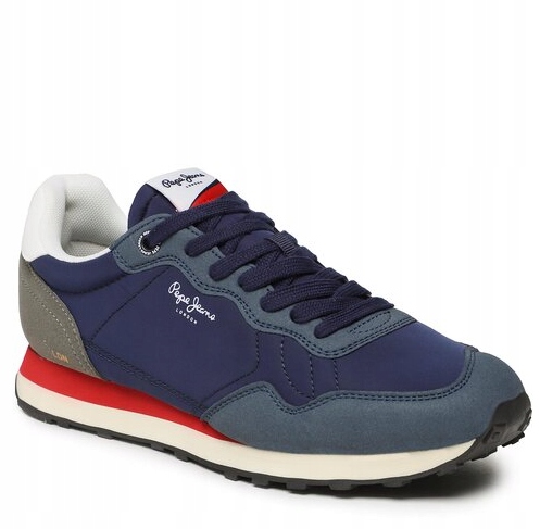 Pepe Jeans Sportovní Boty Modré Šněrovací Nízké Pánské 43 Awf