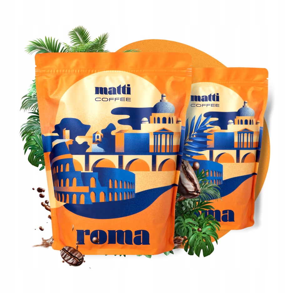 Levně Káva Zrnková 2x1KG Brazílie Čerstvě Pražená Zrnková Směs Do Espressa