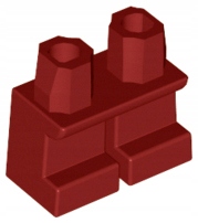 Lego 41879 nohy krátké kalhoty červená Dark Red 100 kusů Nové