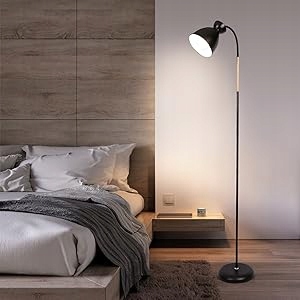 klasyczna Lampa Stojąca Podłogowa 159cm E27 Długość/wysokość 157 cm