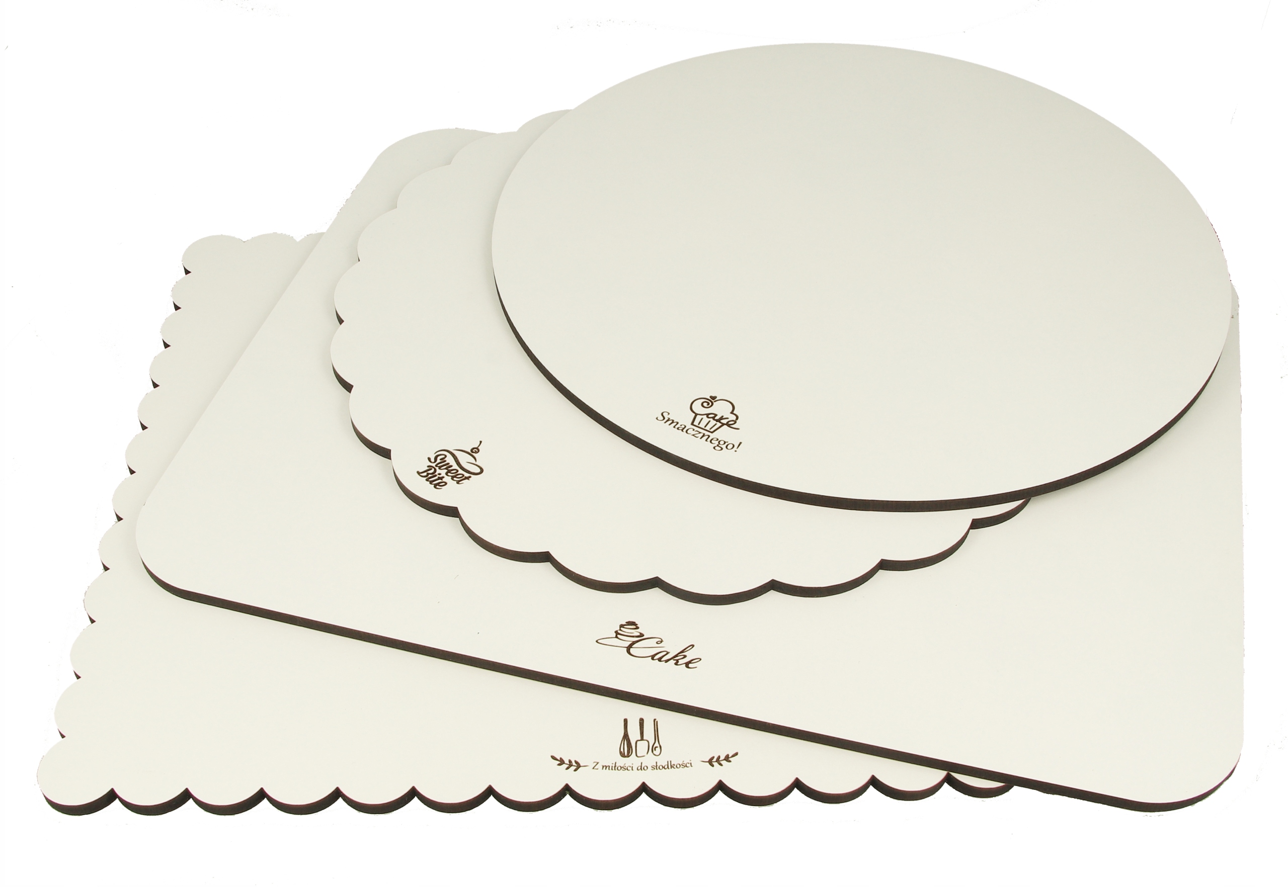 Grawer Personalizacja Podkład Pod Tort 100 Szt