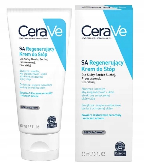 

CeraVe Sa Regenerujący Krem do stóp 88 ml