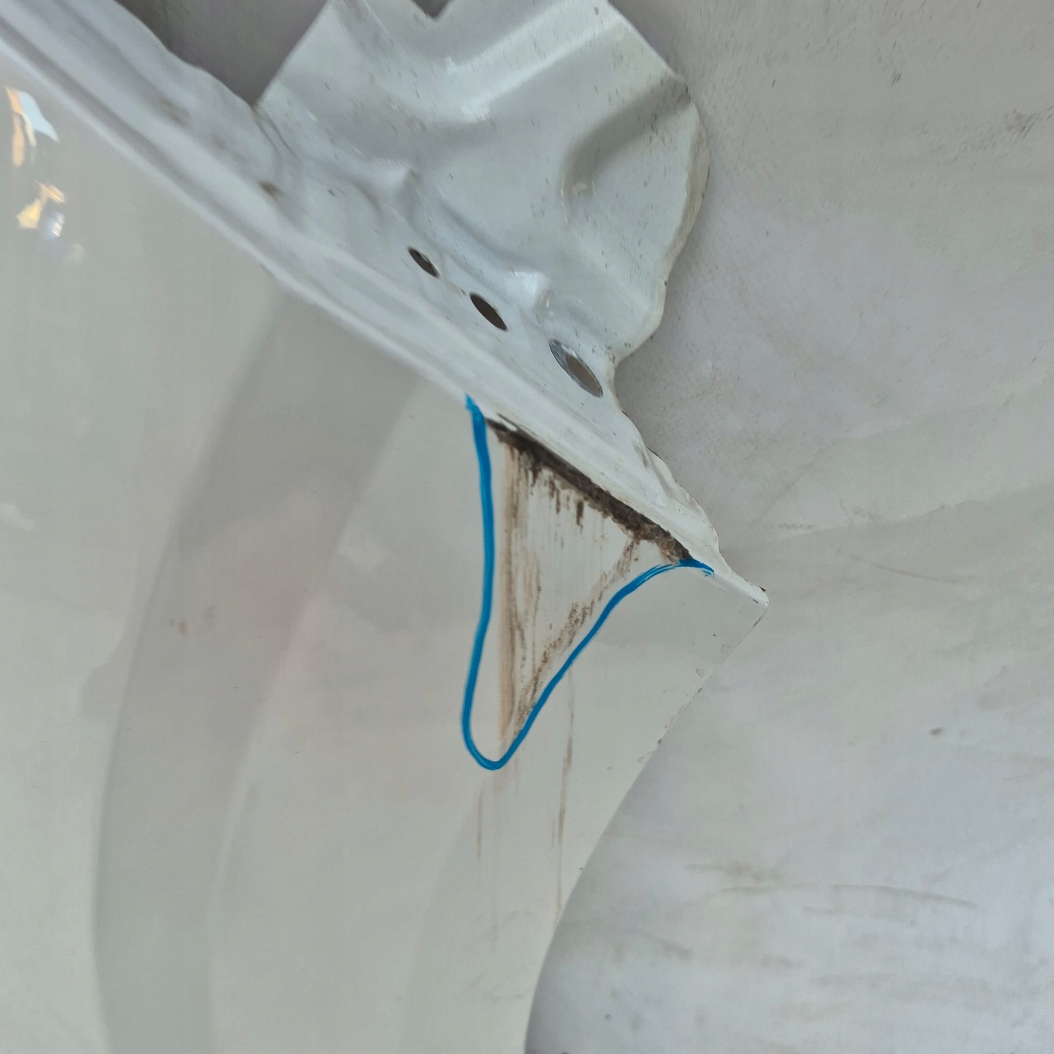 FORD TRANSIT CUSTOM MK2 II 23- fender right front front