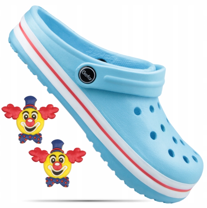 KLAPKI KROKSY DZIECIĘCE LEKKIE PIANKA + GRATIS 25