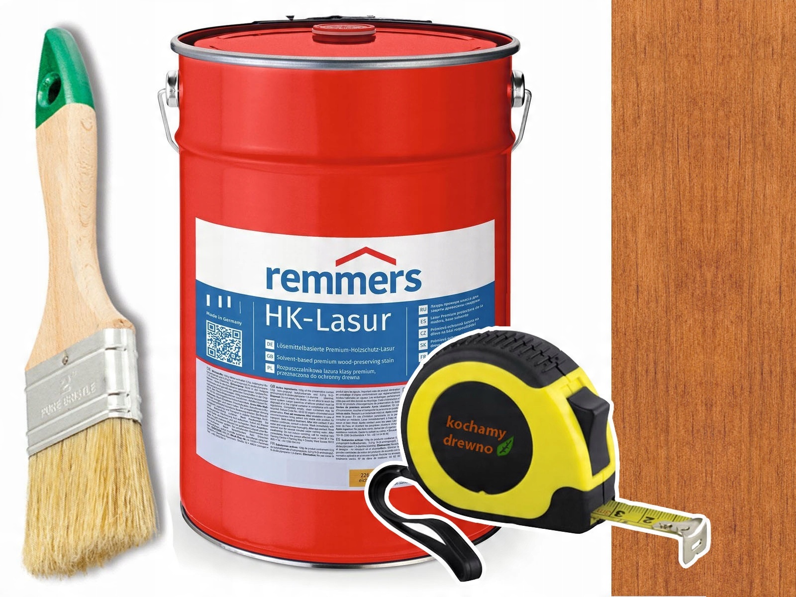 

Remmers HK-Lasur impregnat do drewna 20 L Teak