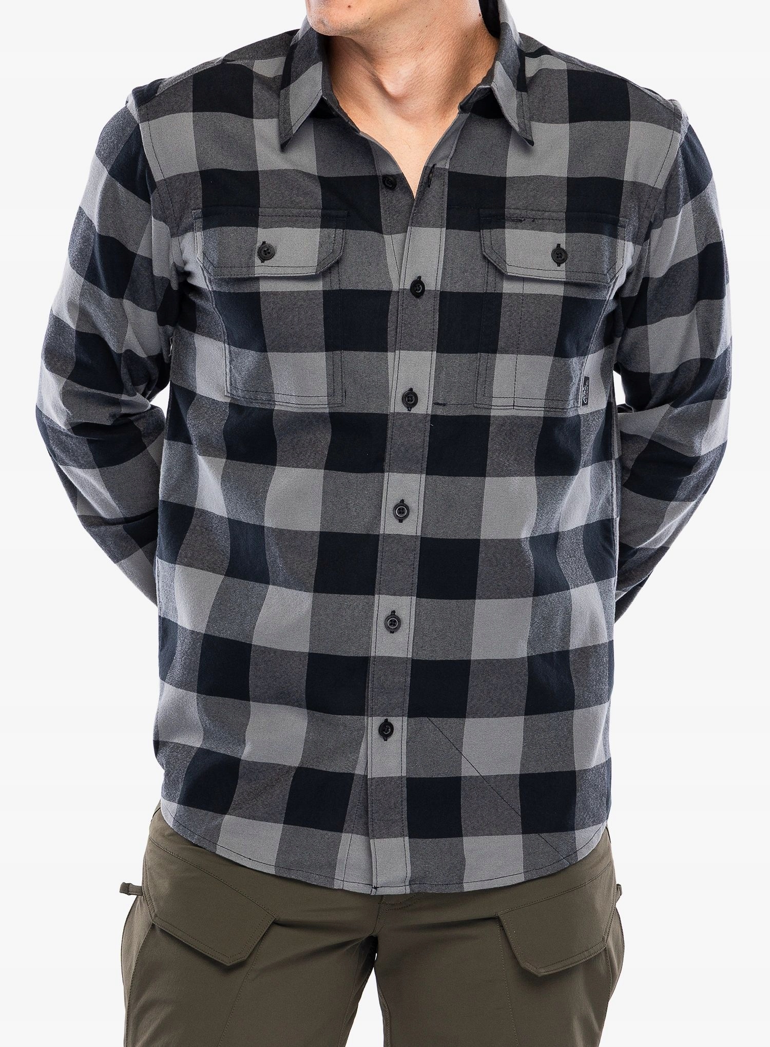 Košile Helikon-Tex Greyman Shirt true grey checkered S
