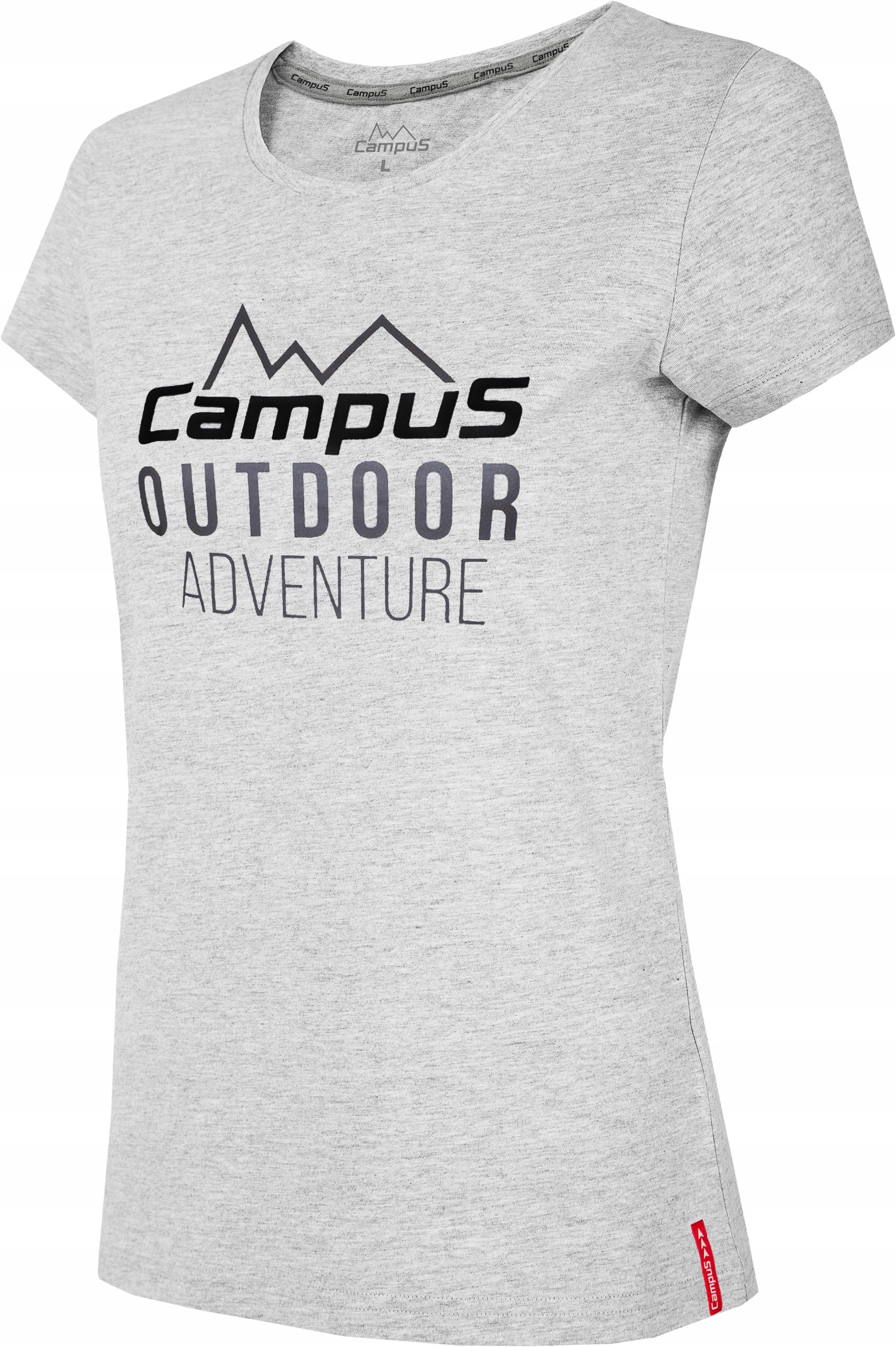 

Koszulka damska T-shirt Bawełna Campus szara L