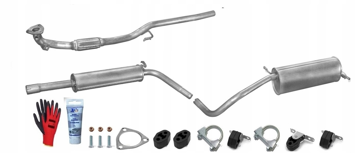 Seat Ibiza 1.2 (2002-2005) Hatchback sada tlumičů výfuku bonus