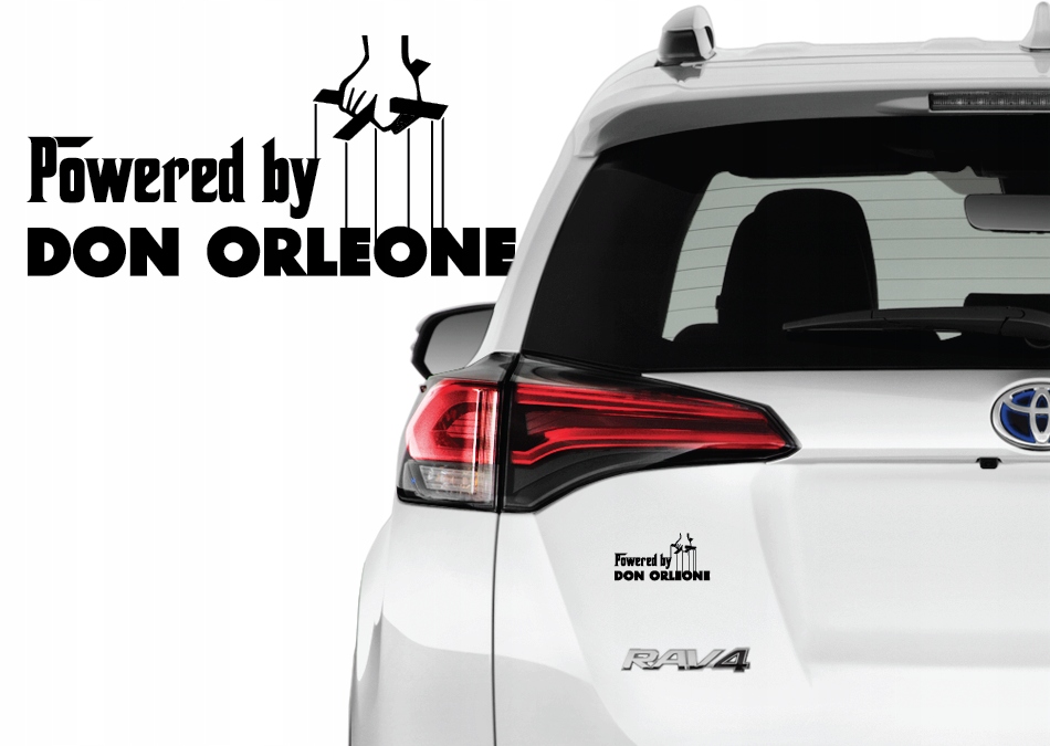 

Naklejka na samochód brudna pała Don Orleone mafia
