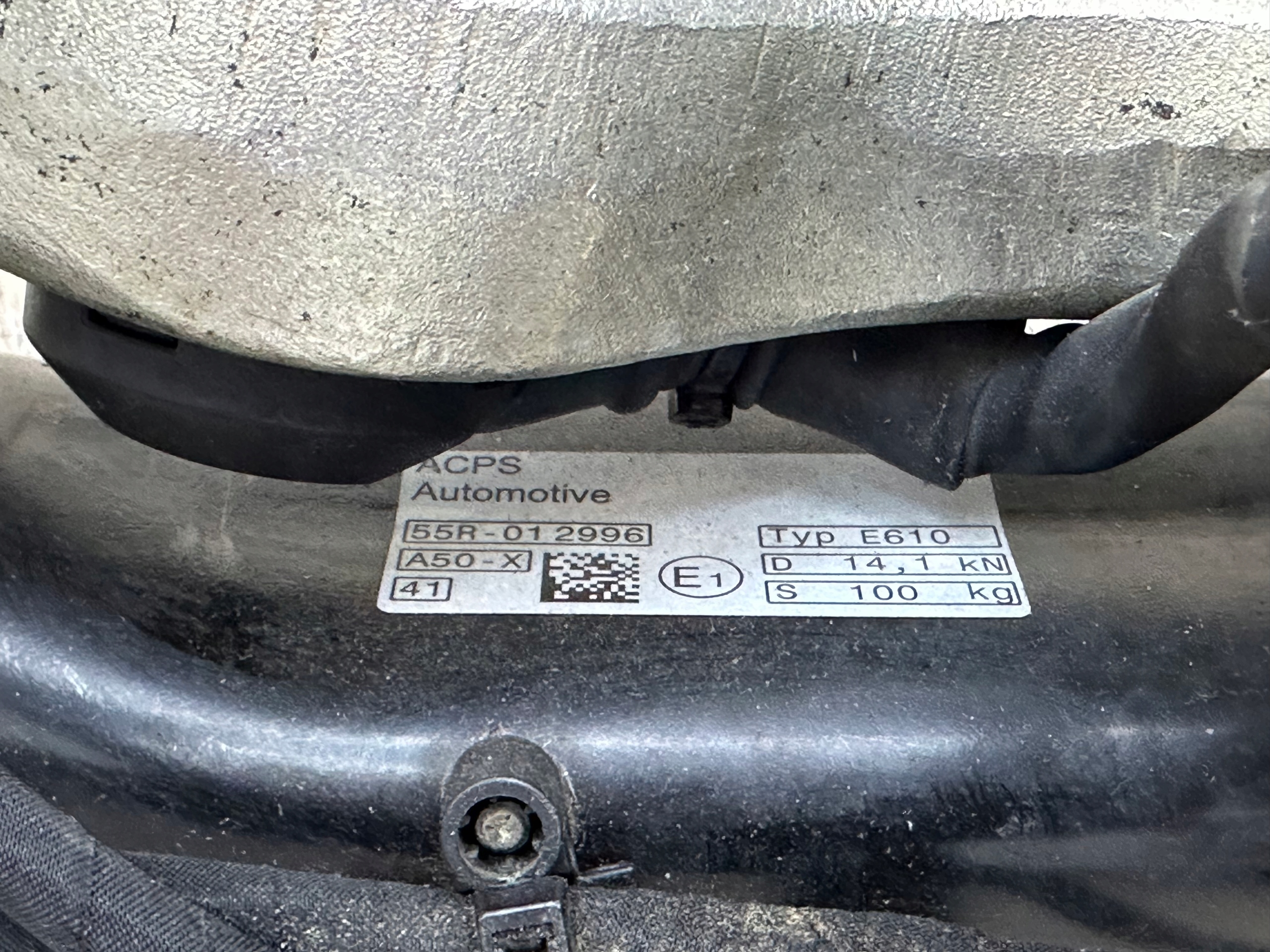 BMW IX I20 Gancio traino 8738183 Originale