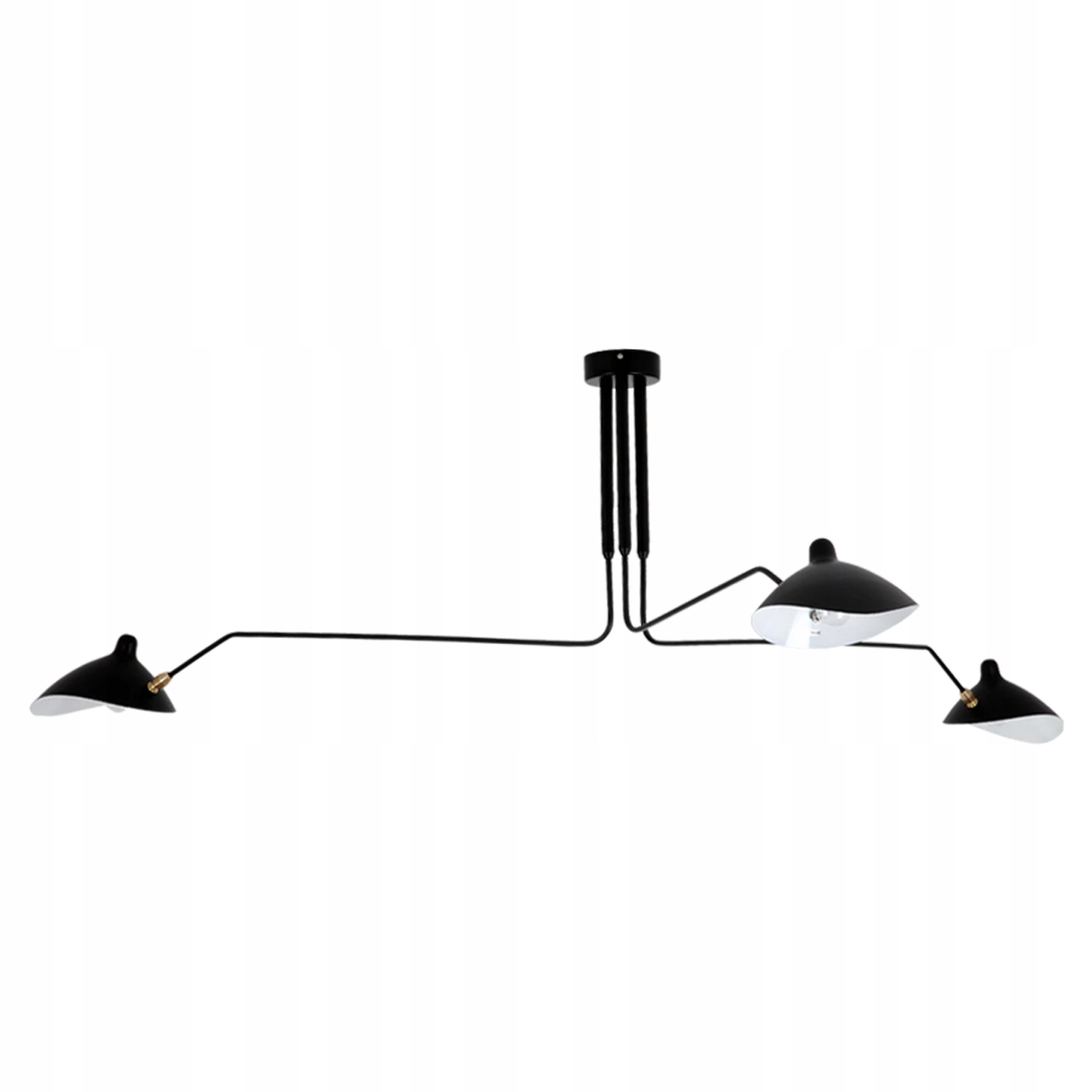 

Lampa APP569 sufitowa żyrandol pająk czarna 3