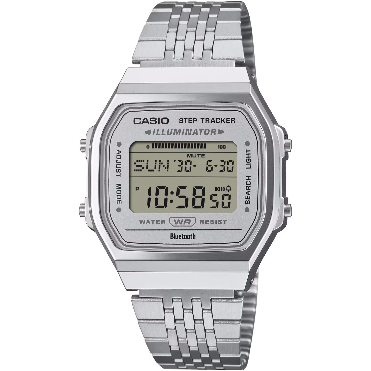 Dámské hodinky Casio ABL-100WE-7AEF stříbrné