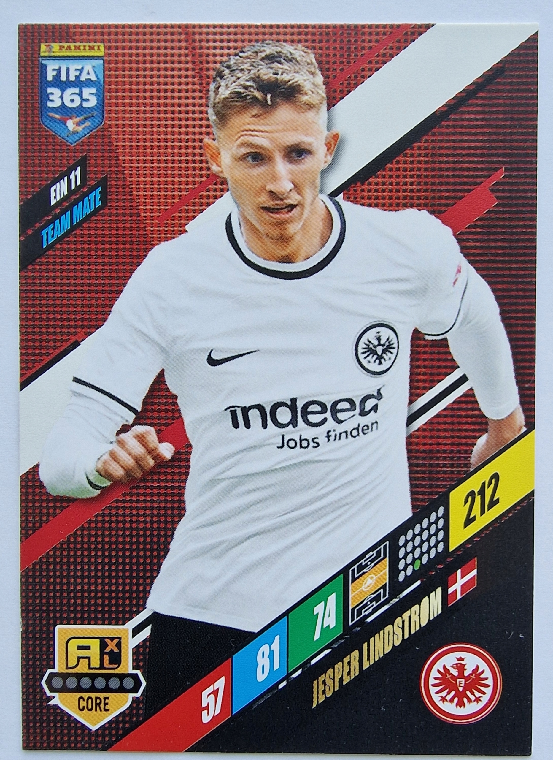 2023-24 Panini Fifa 365 Lindstrom 11 Eintracht Frankfurt /SP17