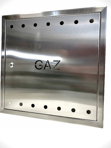 

Drzwiczki gazomierza gaz 60x60 cm nierdzewne 0,8