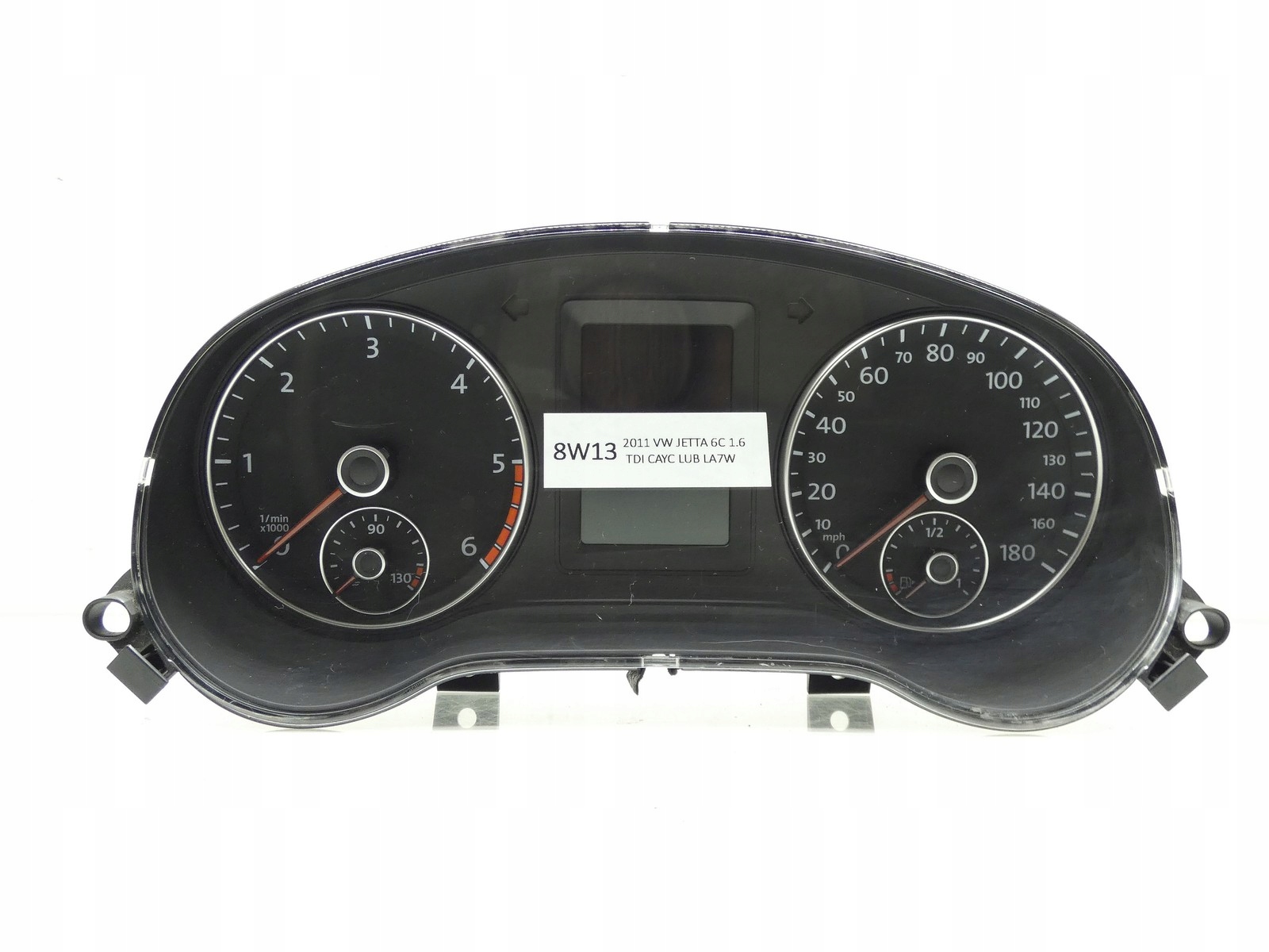 dials clock dials display VW JETTA VI 5C 1.6 TDI CAY 5C6920970A