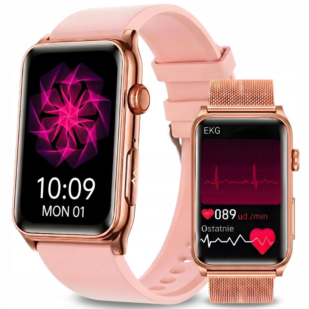 Chytré Hodinky Dámské Hodinky Ekg Hrv Měření Tlaku Cukru Teplota Srdeční Frekvence