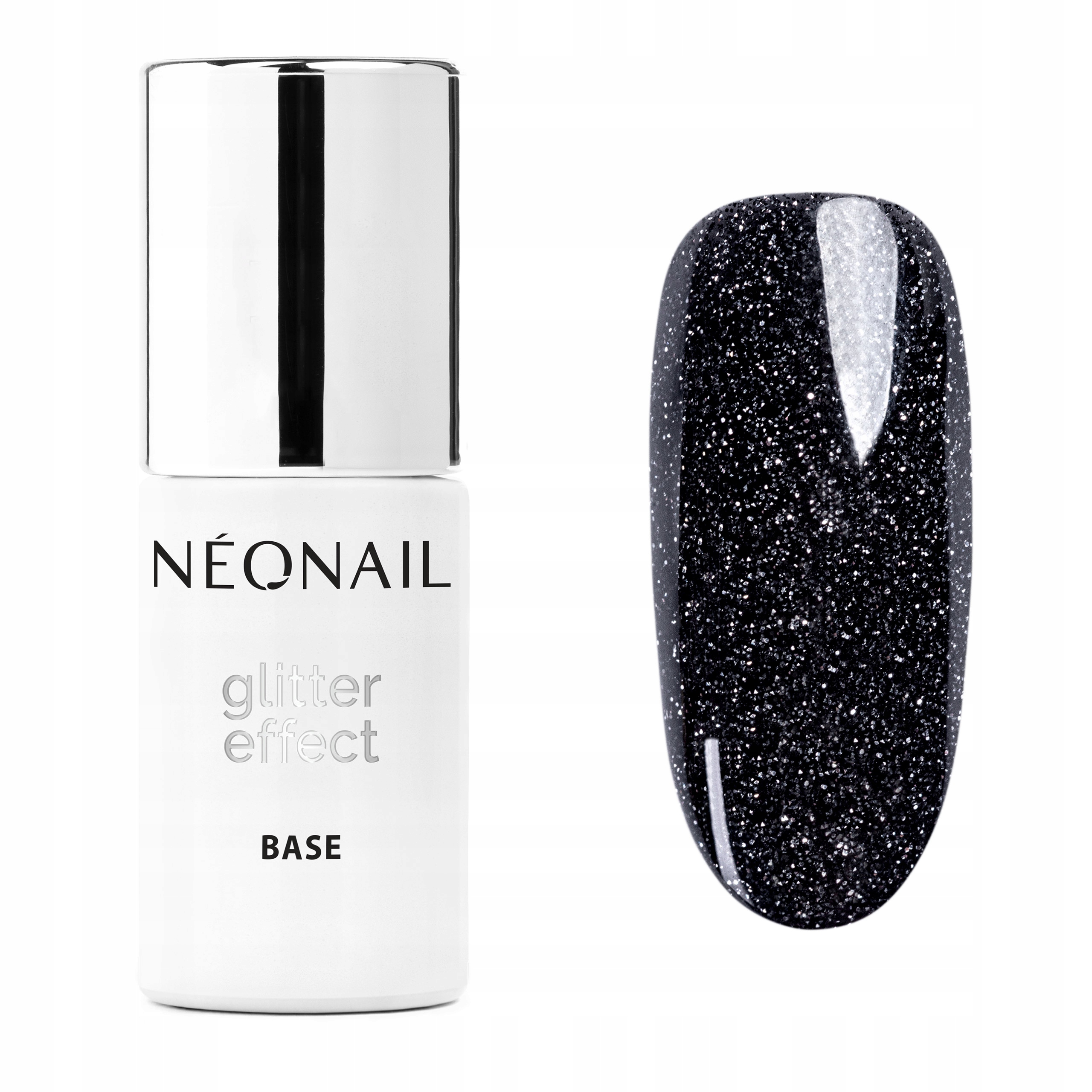 

Baza Glitter Effect Base Black Shine Neonail