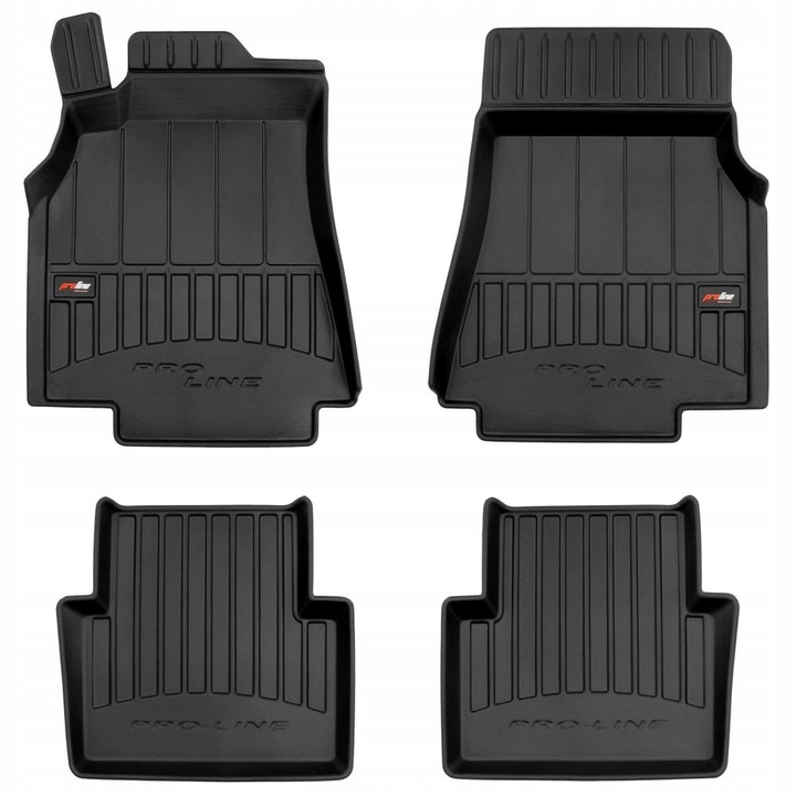 Gumové Rohože Mercedes A W169 2004-2012 Korytka 3D