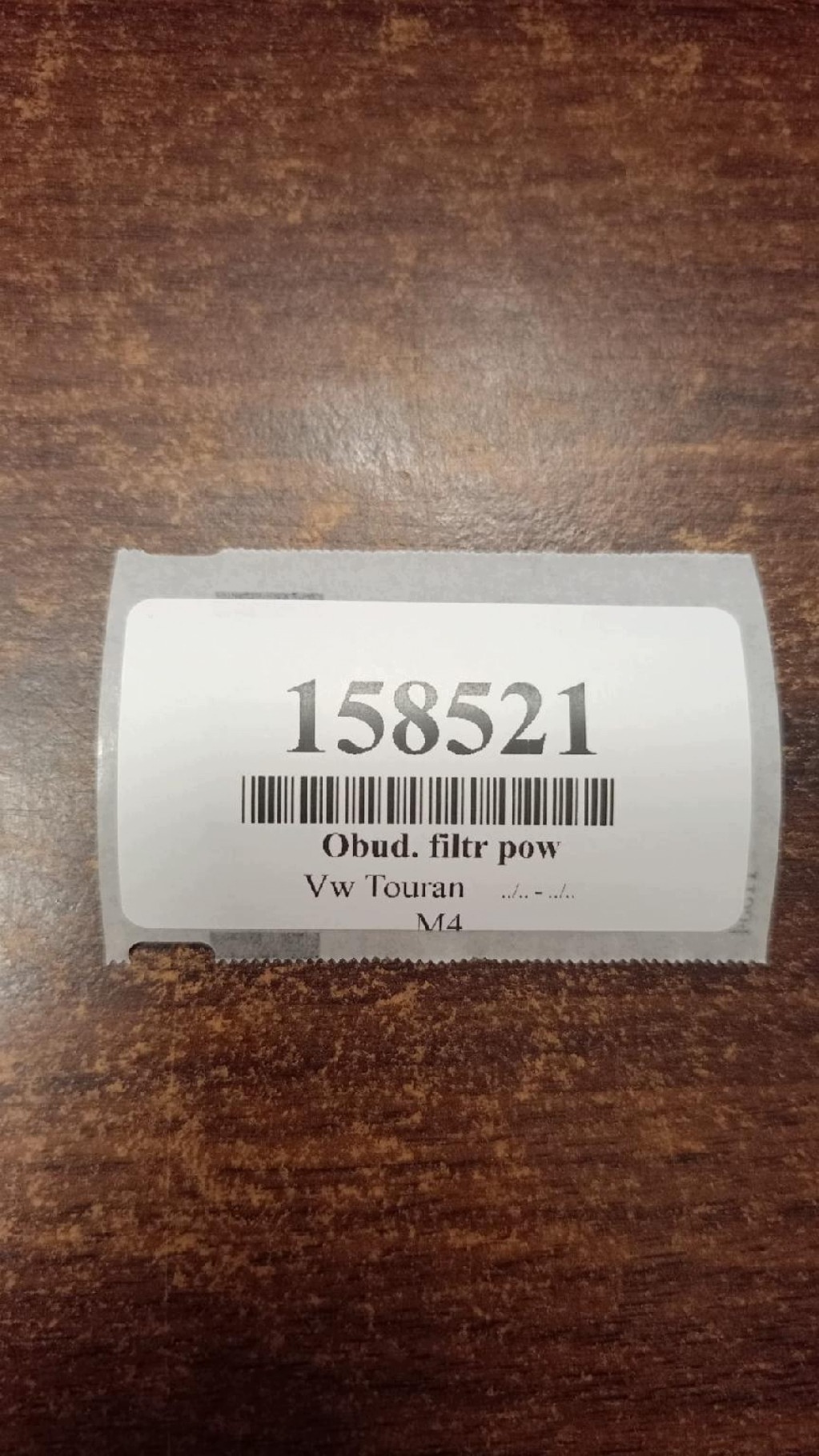 VW TOURAN und 1.9 TDI Gehäuse filter luft 3C0129607AF