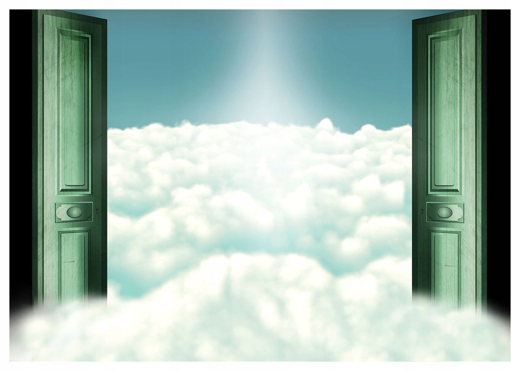 Fototapeta Nebeské dveře naděje a klidu 250x175 neznámá lepidlo