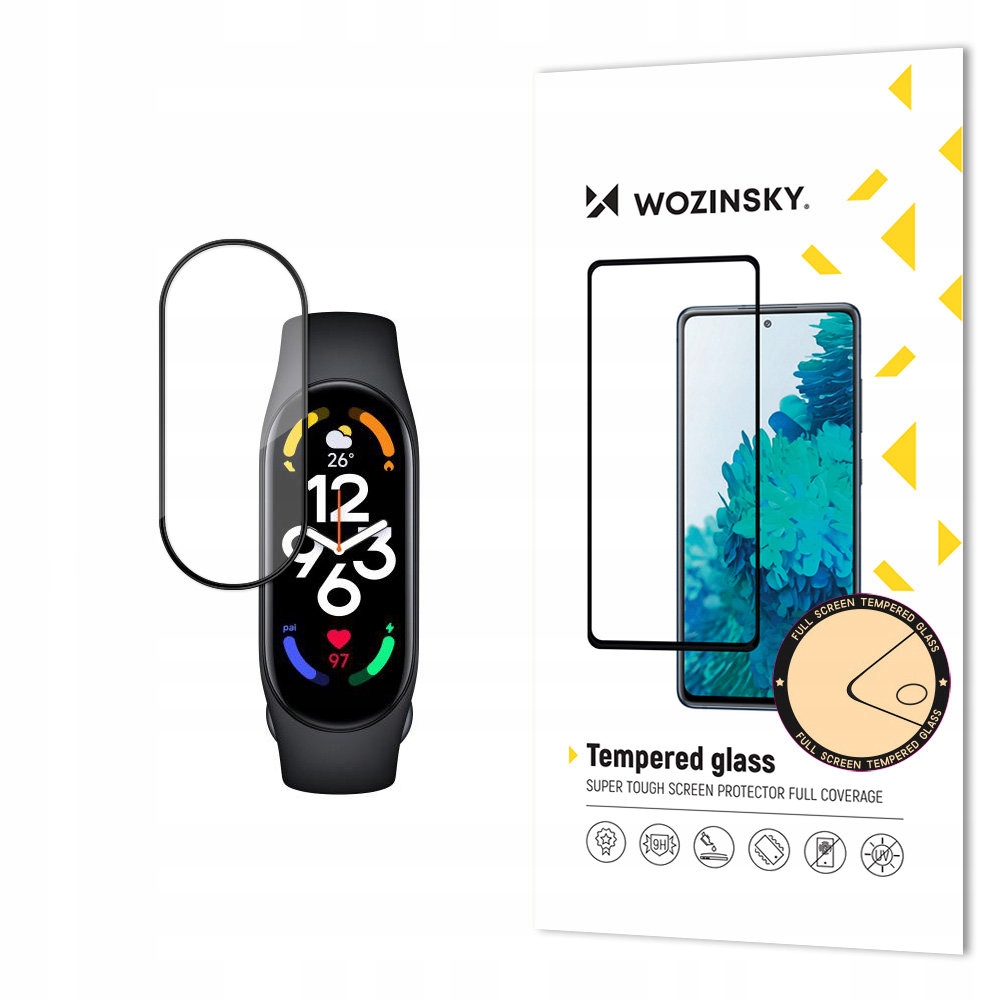 

Szkło Hartowane Full Glue Do Xiaomi MI Band 7