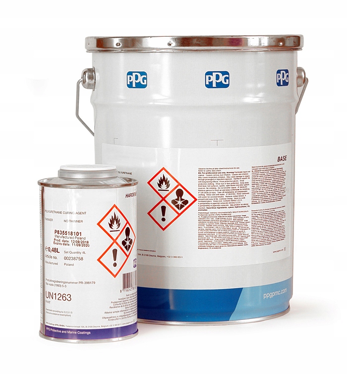 Farba Okrętowa 4L grafit 7016 Dach Płot Ogrodzenie