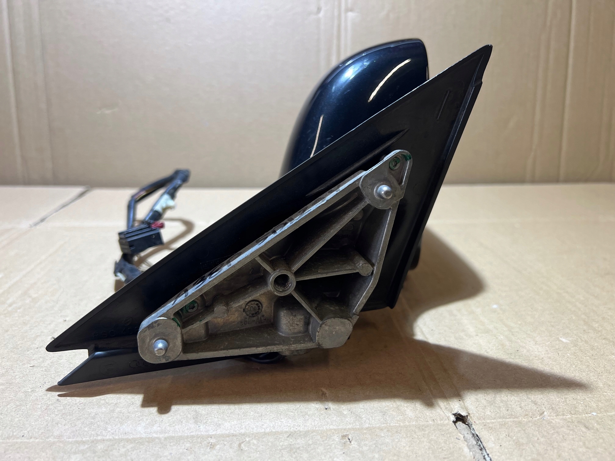 AUDI A3 8P 3D LIFT mirror right 6 PIN LZ9Y UK