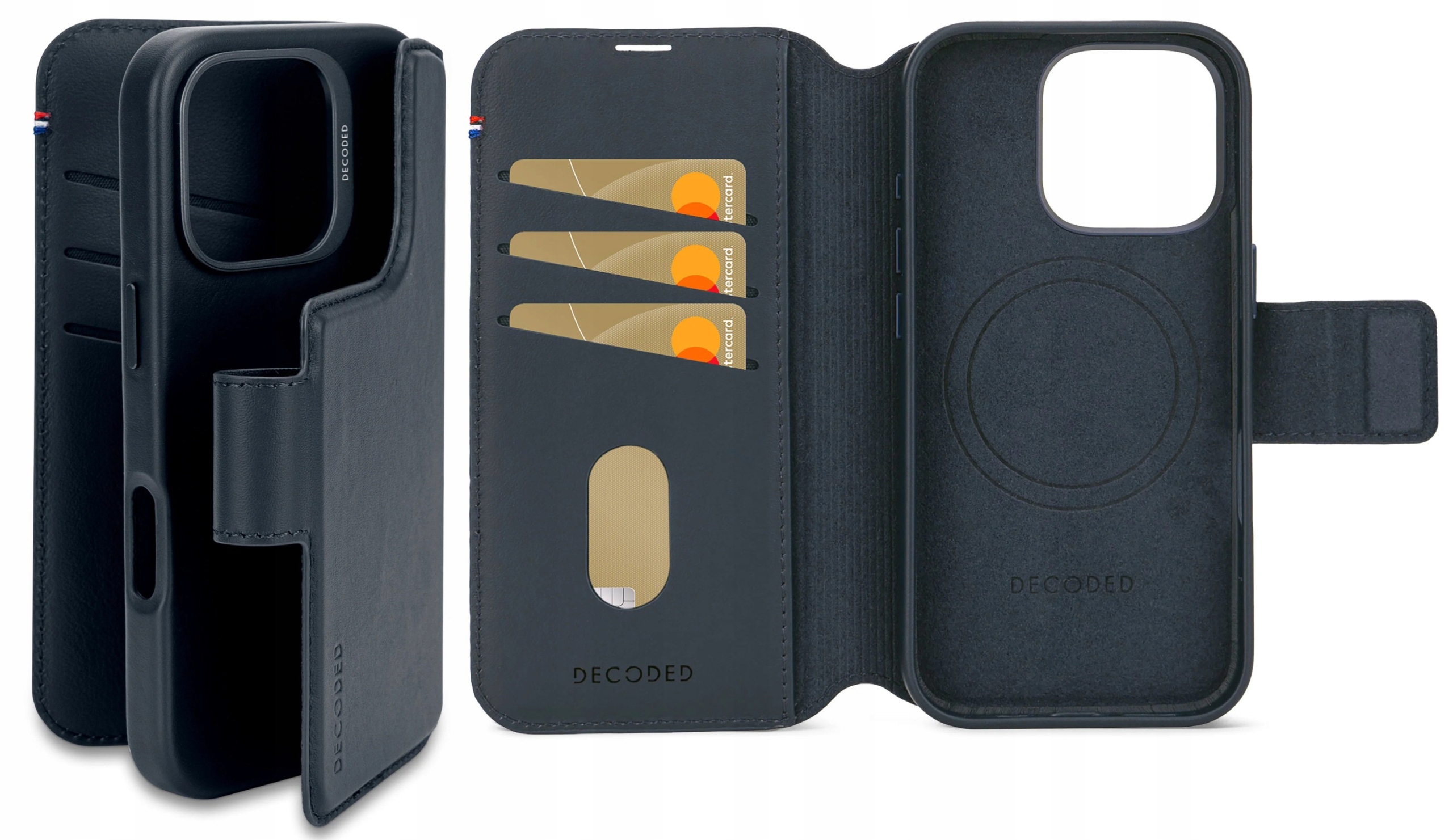 Decoded Detachable MagSafe puzdro na peňaženku 2v1 Magnetické pre iPhone 16 Pro