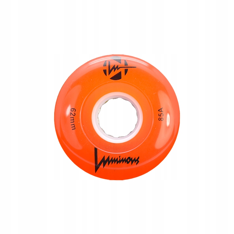 Koła Świecące Do Wrotek Luminous Orange 62MM/85A X1 Nightskating