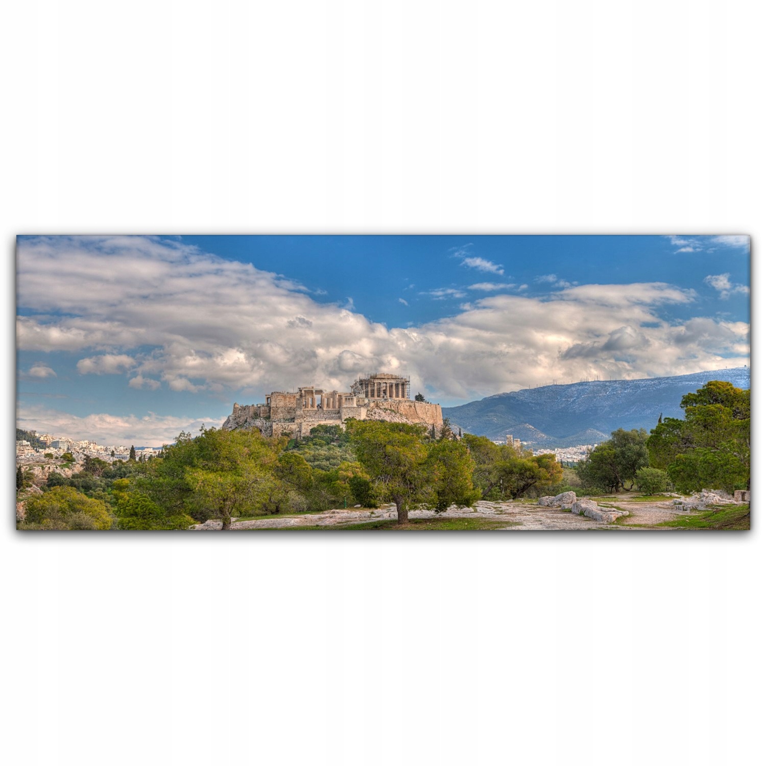 

Canvas do sypialni 125x50 Akropol Partenon Ateny