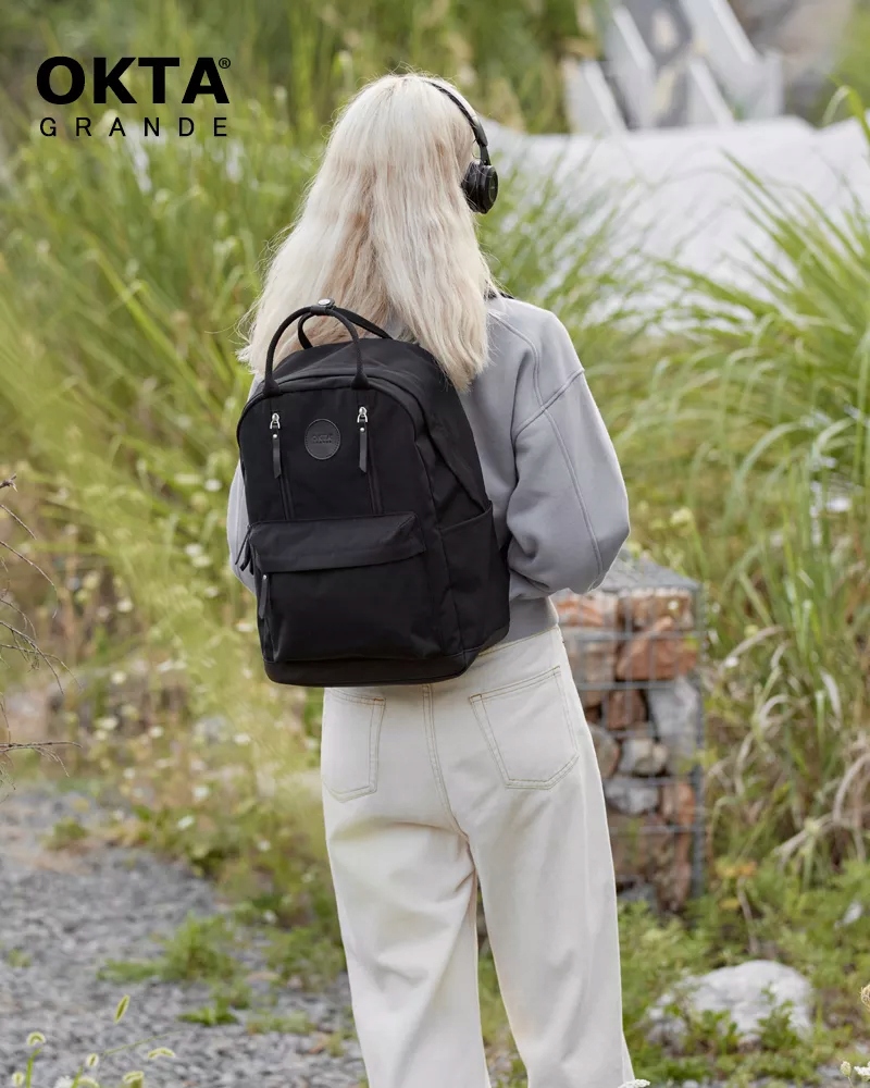 Plecak Okta Asami 1087 na laptopa 13,3 14,1 vintag