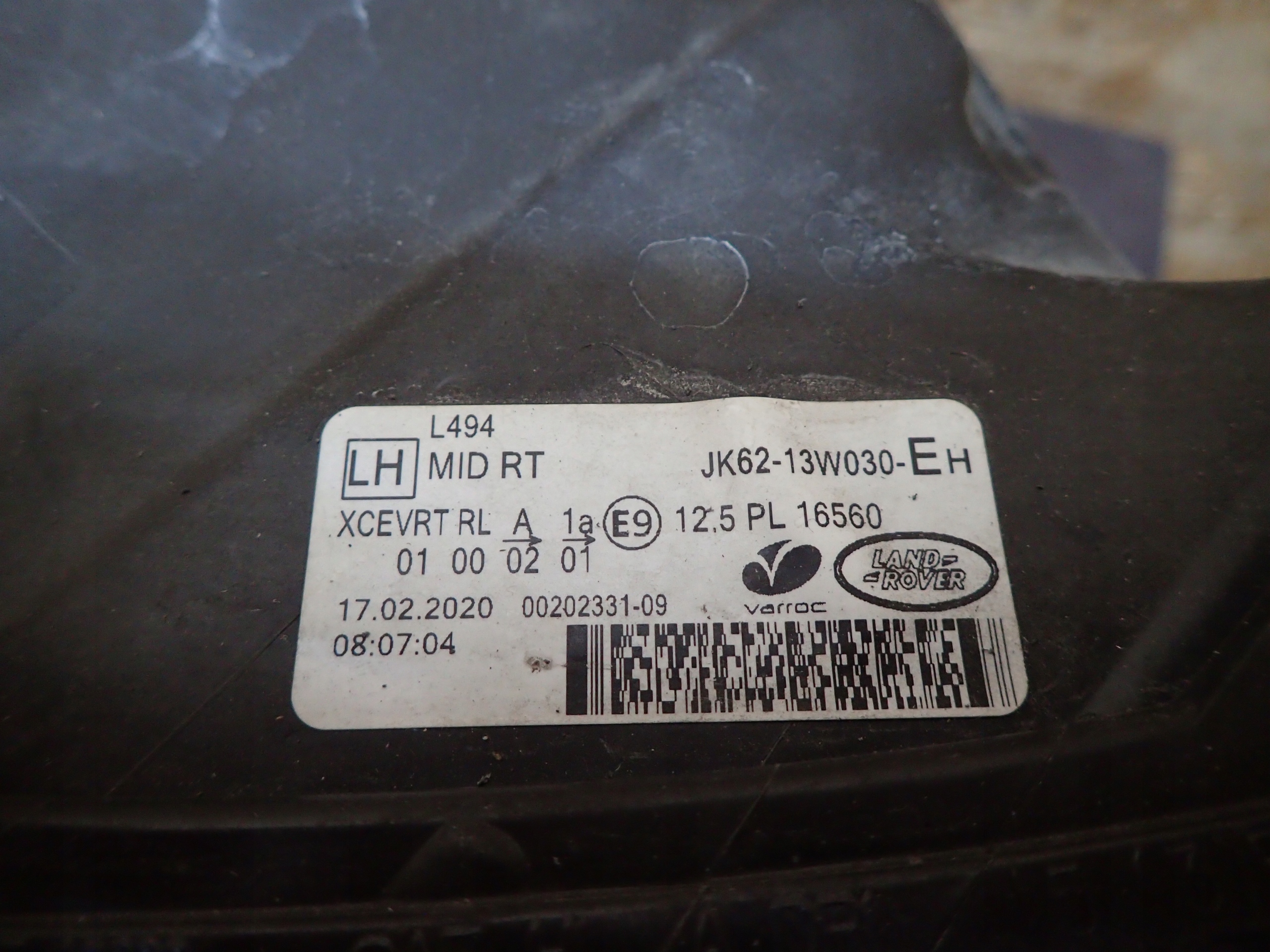 LAMPA LAMPY PRZÓD RANGE ROVER SPORT L494 FULL LED Producent części Land Rover OE