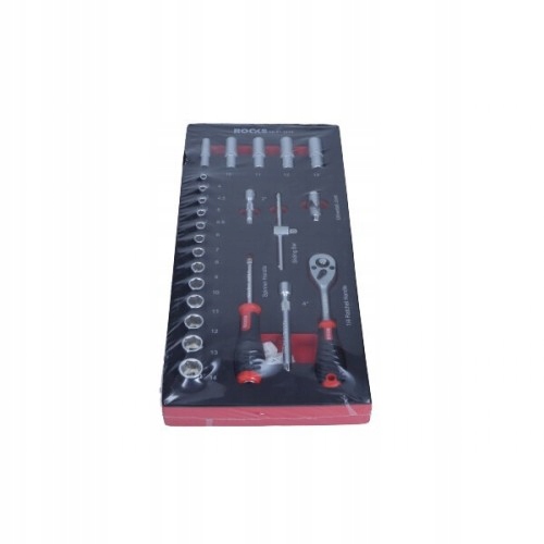 ZESTAW NARZĘDZI 1/4, 24 CZĘŚCI OK-01.3119 ROOKS Rooks zestaw narzędzi Wyposażenie w zestawie Nie