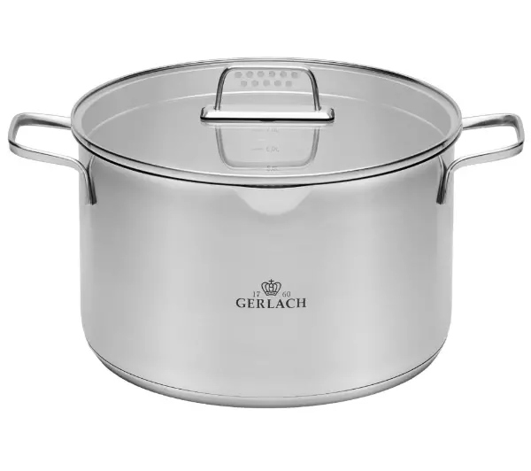 Garnek Gerlach Ambiente Indukcja Stal nierdzewna 10L