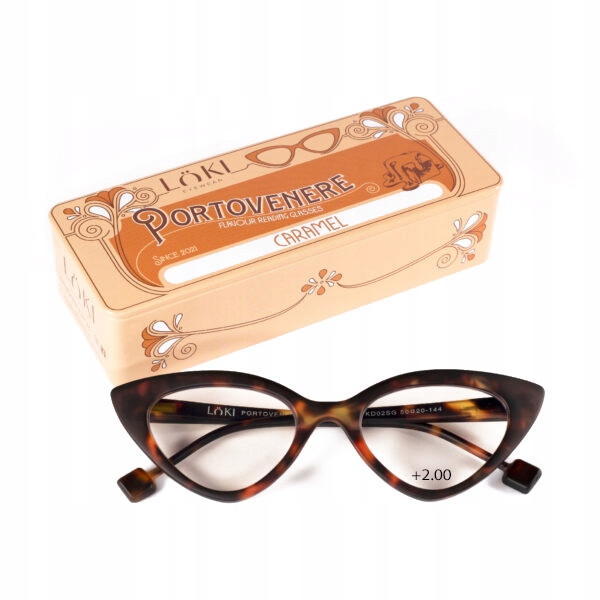 +2.0 Plusy Loki Italy Okulary do komputera Blue Block okulary do czytania