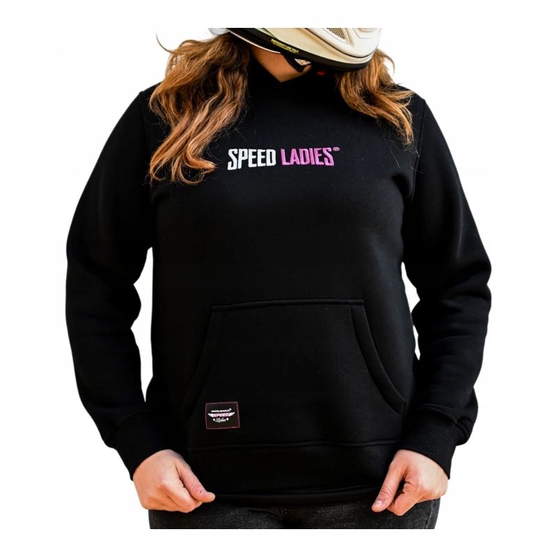 Dámska mikina Speed Ladies Black čierna ružová
