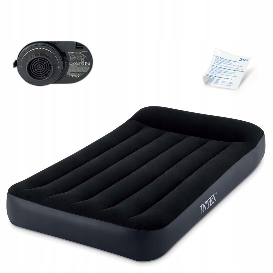 Materac z pompką 220V Intex