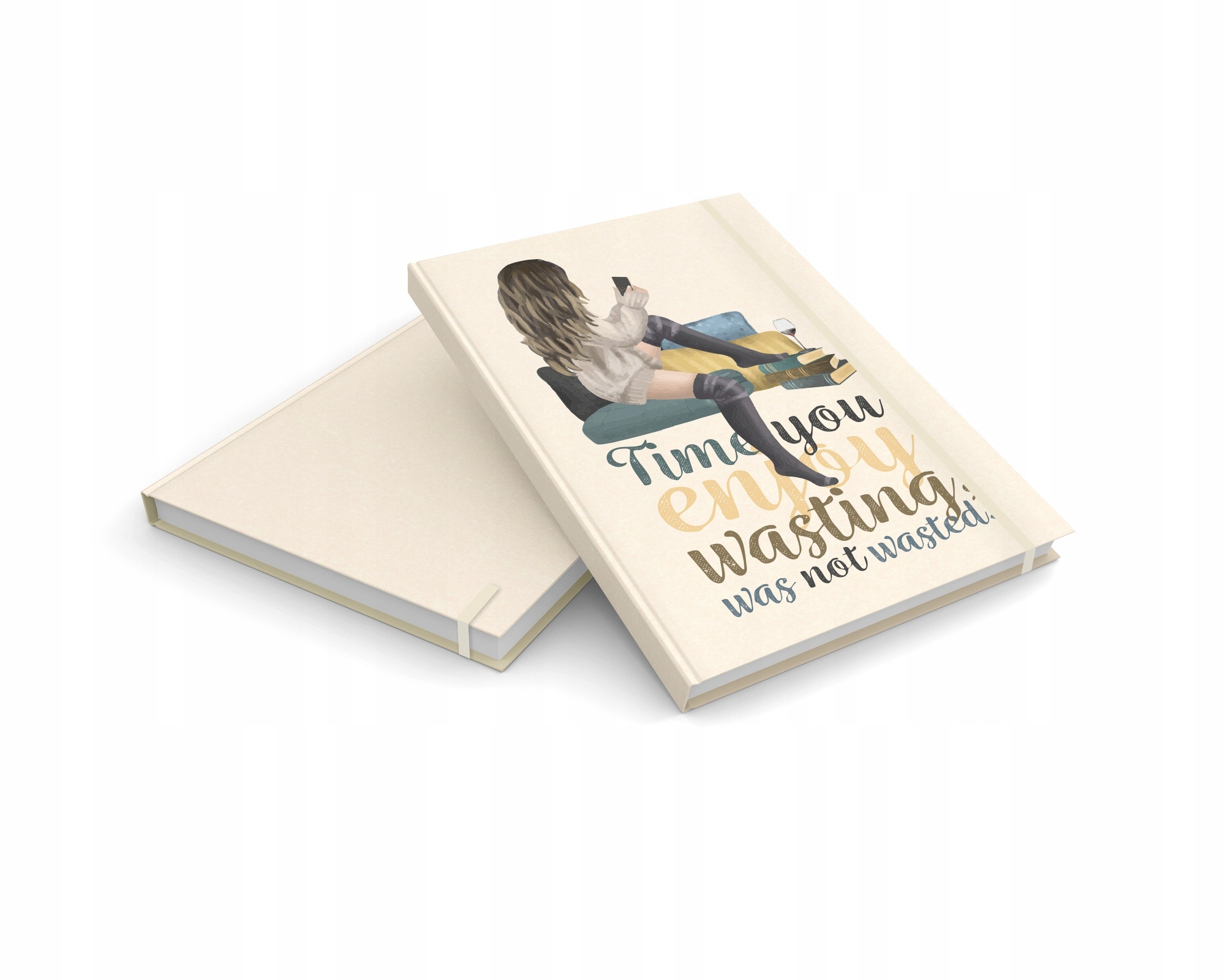 Planer B5 z gumką W01