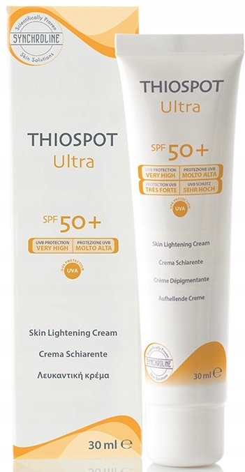 Synchroline Thiospot Ultra Spf 50+ krem rozjaśniający 30 ml